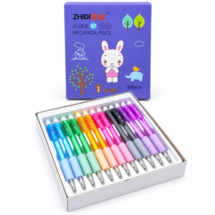 مداد نوکی ژیدی Zhidi مدل ZD-3116 با نوک 0.7 و پاک کن انتهایی