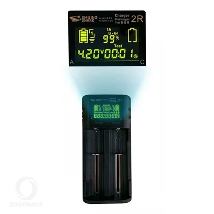 شارژر هوشمند باتری SMILING SHARK کد CD-002R