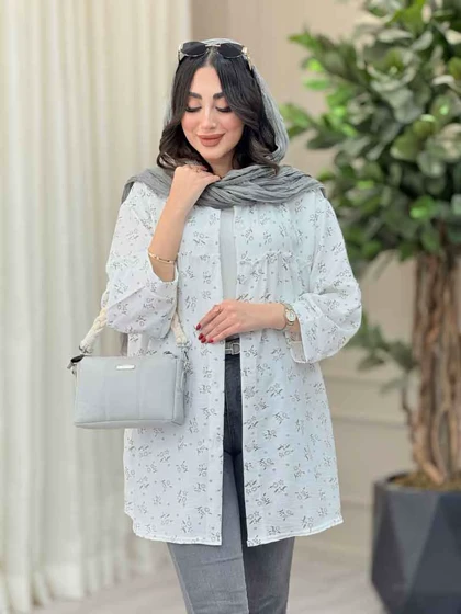 مانتو طرح دار گلنوش