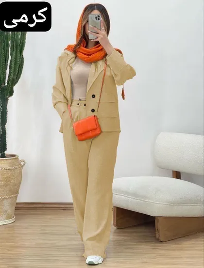 مانتو شلوار جردن کد 6351