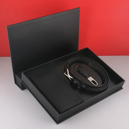 ست هدیه مردانه چرم یلسان پارلا کد KIA-KAYA-GS-024