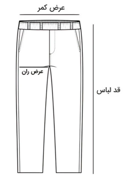 شلوار جین مردانه بالنی 60233