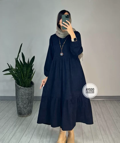 پیراهن مانتویی تانیا