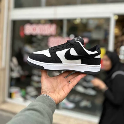 کتانی نایک SB سفید مشکی بزرگپا کد 6411