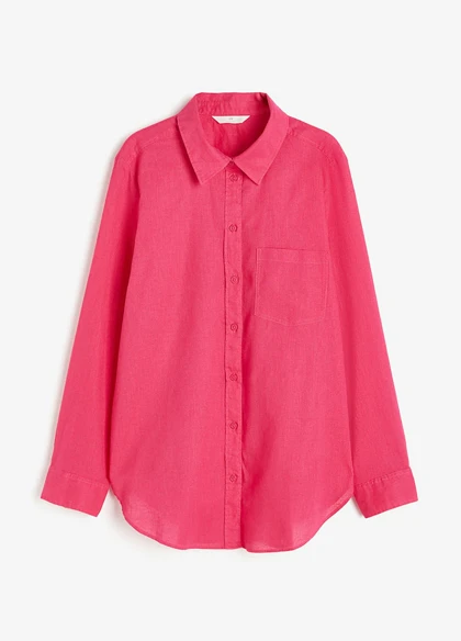 شومیز لینن H&M211