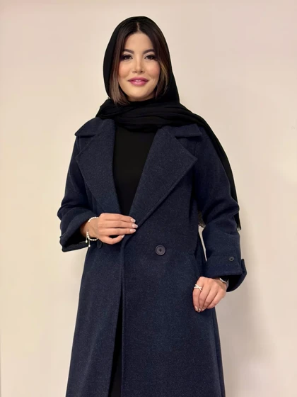 پالتو فوتر بلند مدل کیارا