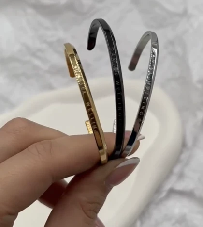 دستبند زنانه و مردانه Dwدنیل ولینگتون استیل