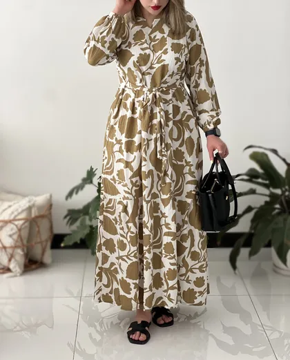 پیراهن گل‌دار