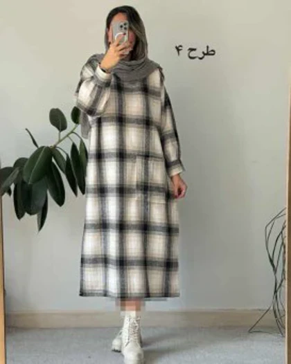 کفتان پشمی تک جیب