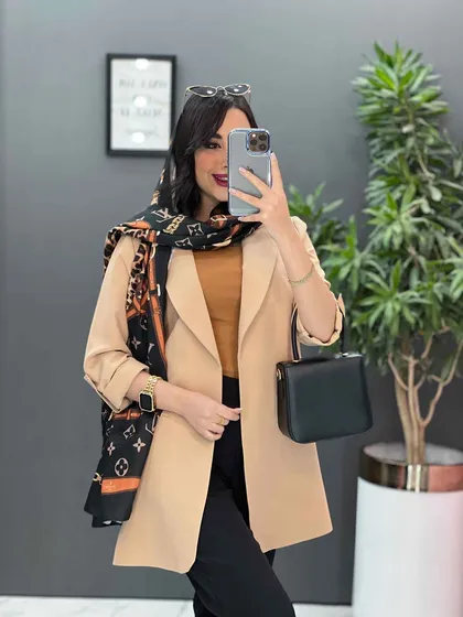 مانتو کتی آستین پاگن