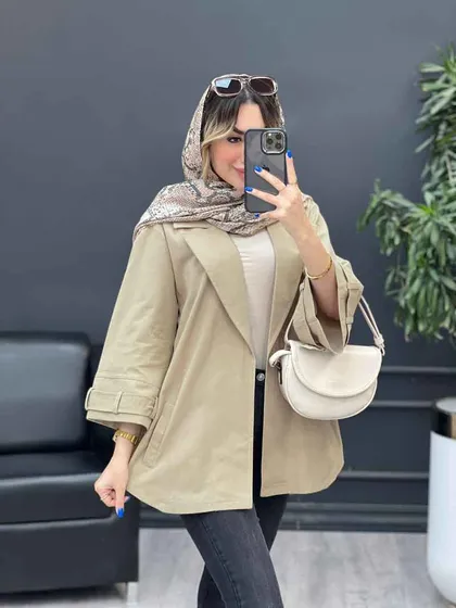 مانتو لینن پشت دو پاگن