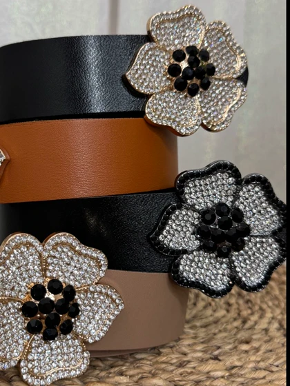 کمربند گل نگینی 2726