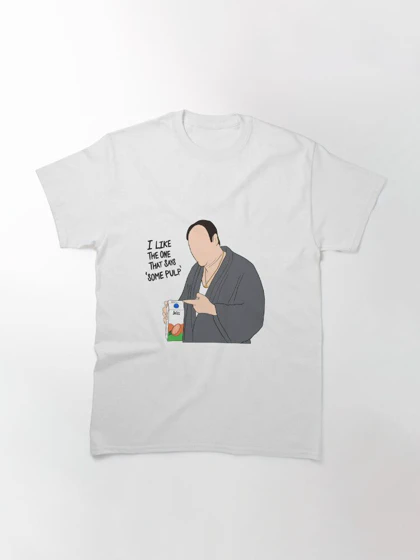 تیشرت sopranos | تیشرت خانواده سوپرانو طرح I Like The One That Says Some Pulp کد 106181