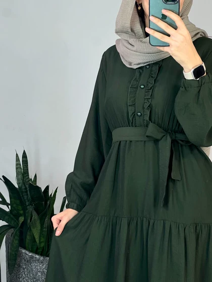 پیراهن مانتویی الین