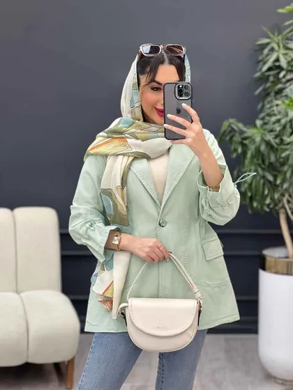 مانتو کمر گت ترلان