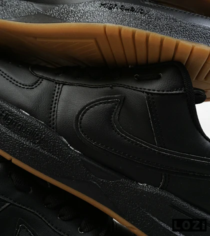 کفش کتانی مردانه و زنانه مشکی کرم NIKE AIR FORCE