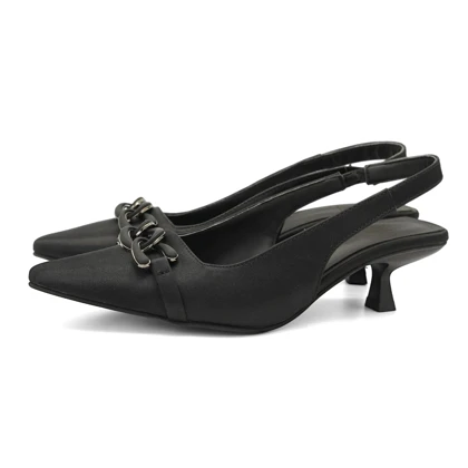 کفش مجلسی زنانه پاشنه‌دار 3 سانت مدل sandal valentino - 0095