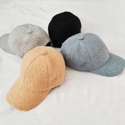 کلاه کپ کرم مدل تدی