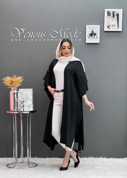 مانتو بلند بغل چاک