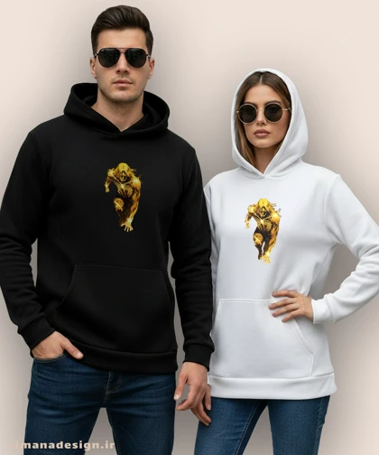 هودی مردانه و زنانه طرح اتک آن تایتان کد 879