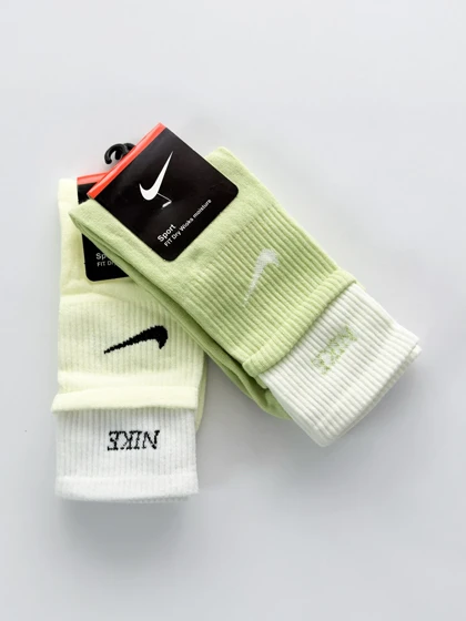جوراب ساق‌دار نخ پنبه دو کش نایکی Nike