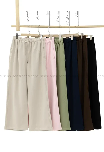 شلوار بگ پلار کمر کش کد1004351