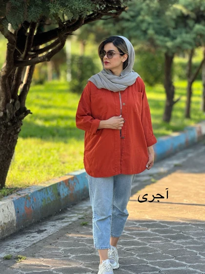 مانتو کتان غزل