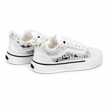 کفش کتانی مردانه ونس اولداسکول کنو کاستوم سفید Vans oldskool Knu