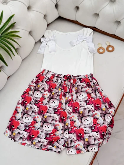 شلوارک نخی 3165