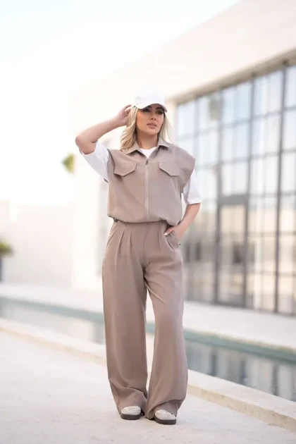 ست وست و شلوار زمرد