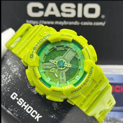 G-Shock Analog-Digital Green Dial Men's Watch - GA-110B-3DR (G280)