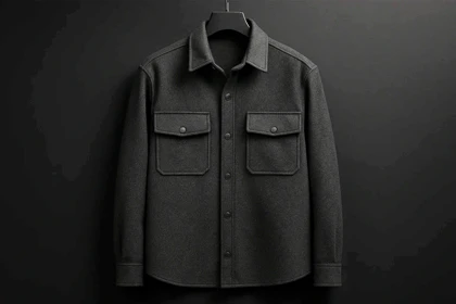 جکت فوتر ذغالی گرماژ بالا اولد مانی باکسی کد 66 اورجینال دیلم