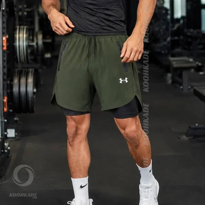 شلوارک ورزشی کشاله دار UNDERARMOR