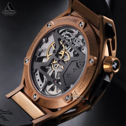 ساعت هابلوت فراری دست دوم Hublot Techframe Ferrari Tourbillon GRK-ST