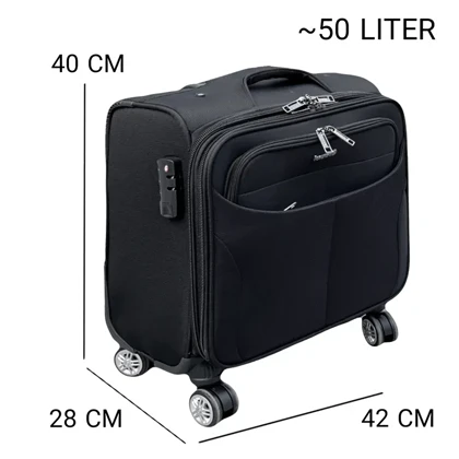 چمدان خلبانی فوروارد مدل FORWARD - FCLT5580 AIRPORT PRO (چرخ دوبل)