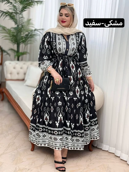 پیراهن فلور پیچک