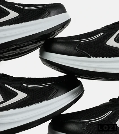 کفش کتانی مردانه و زنانه مشکی سفید NEW BALANCE