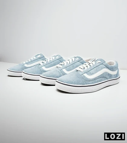 کفش کتانی مردانه آبی آسمانی ونس VANS