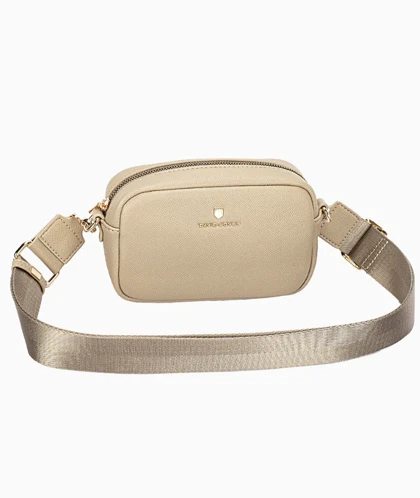 کیف دوشی زنانه چرم مصنوعی دیوید جونز DAVIDJONES