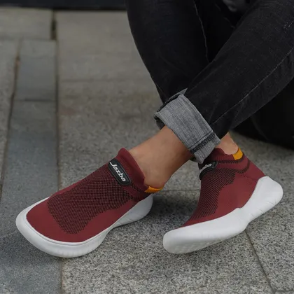 کتانی راحتی میجز جزبا زرشکی - Jazba Mijaz Sockün Maroon