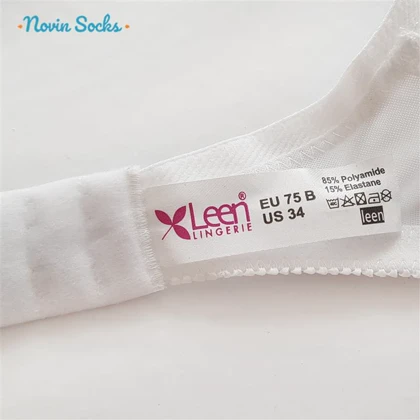 سوتین زنانه لین مدل لبه گیپوری فنردار کد 4681-521