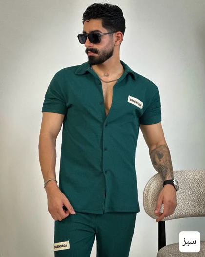 ست پیراهن وشلوار تندیس_کد4433