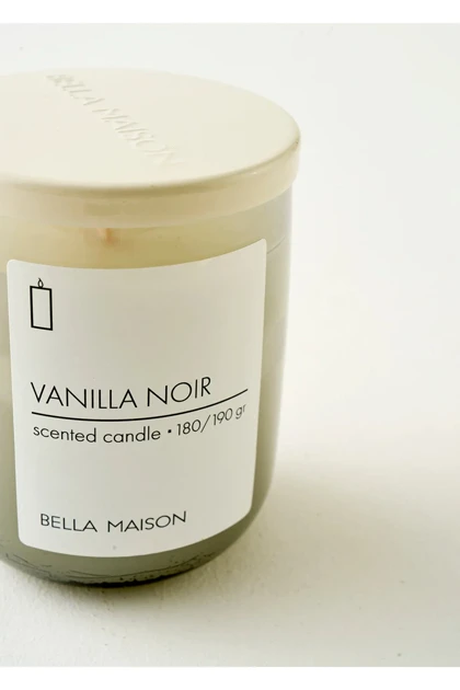 شمع Bella Maison مدل Vanilla Noir موم سویا - ذغالی