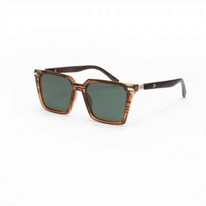 عینک آفتابی مردانه وزنانه پلاریزه پولو POLO مدل SG-25140باطراحی دسته طرح‌چوب وشیک