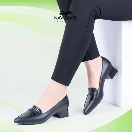 کفش مجلسی زنانه چرم کد 3008001