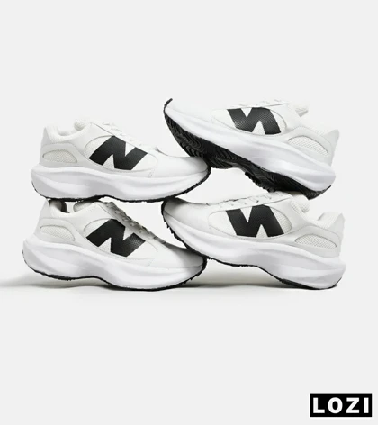 کفش کتانی مردانه سفید مشکی NEW BALANCE 547