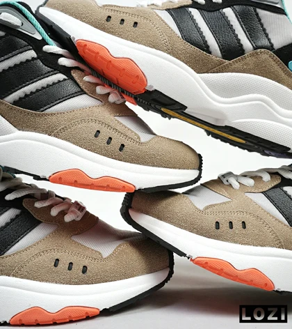 کفش کتانی مردانه قهوه ای ADIDAS torsion