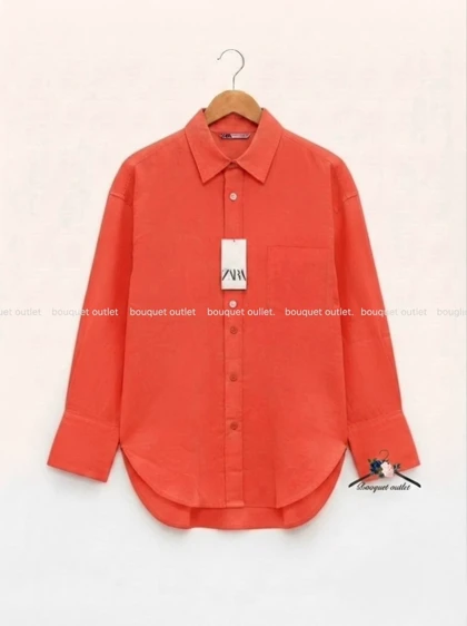 شومیز قرمز ZARA