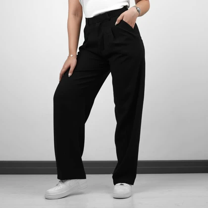 شلوار پارچه ای بگ زنانه کد 206