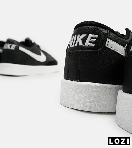 کفش نایک مردانه و زنانه مشکی سفید Nike Blazer Low 77